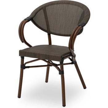 MXR stolička na terasu Kamil hnedá