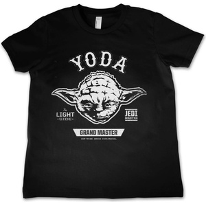 HYBRIS детска тениска Star Wars - Grand Master Yoda - Black - HYBRIS - LF-12-SW007-H53-3-BK
