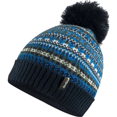 Fair Isle DexShell Beanie Blue Bohemian