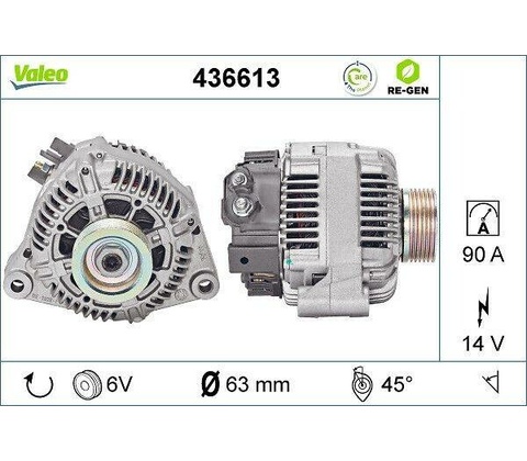 Alternátor VALEO 436613