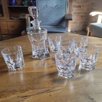 Crystalite Bohemia Set na whisky Acapulco 6+1 320 ml