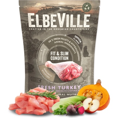Elbeville Senior All Breeds Fresh Turkey Fit & Slim Condition 0,1 kg