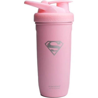 SmartShake™ Šejkr Reforce DC 900 ml Supergirl pink (nerez)