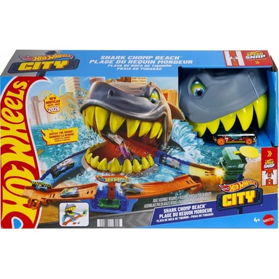 Mattel Hot Wheels City žraločia pláž Shark Chomp (JHL96)