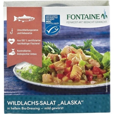 Fontaine Salát z divokého lososa Alaska 200 g