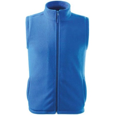Malfini Next Fleece vesta unisex 5X814 azúrovo modrá