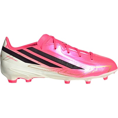 adidas F50 HYPERFAST LEAGUE FG J Ružová Biela Čierna