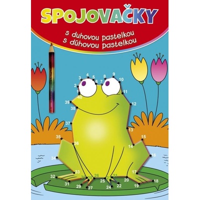 Spojovačky s duhovou pastelkou/s dúhovou pastelkou žaba - Kolektív autorov