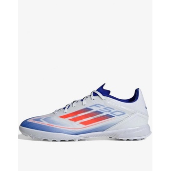 Adidas F50 League Turf Boots White/Blue