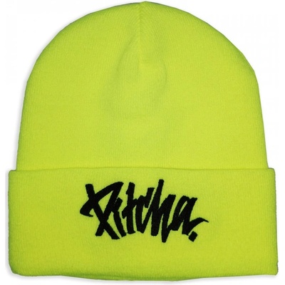 Pitcha Lamber beanie fluo/black