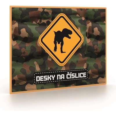 Karton P+P Dosky na číslice T-rex