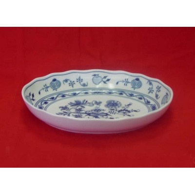 Český porcelán Dubí Cibulák misa šalátová oválna 27,8x20,3cm