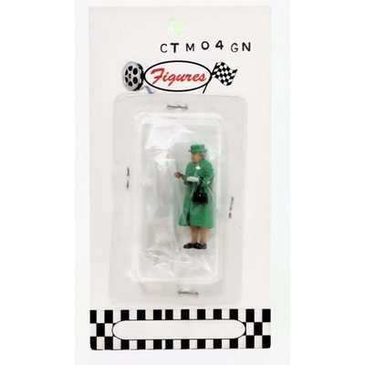 Queen Elizabeth II green Cartrix 1:43