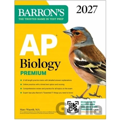 AP Biology Premium, 2027: Prep Book with 6 Practice Tests + Comprehensive Review + Online Practice (Barron's AP Prep)