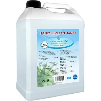 Sanit all Clean Hands dezinfekční prostředek na ruce 5 l