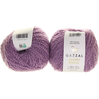 Gazzal Merino Boucle 3772 fialková