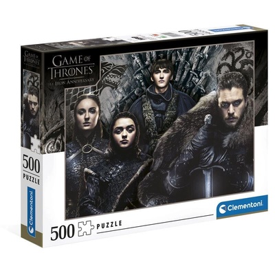 Clementoni Game of Thrones Пъзел 500 броя Телевизия/филми (CL35091)