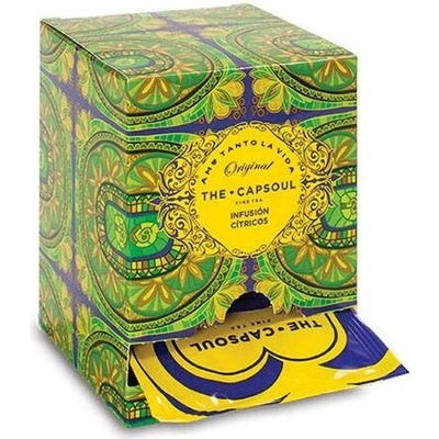 CapSoul CITRUS INFUSION sypaný ovocný čaj v pyramidách 15 sáčků