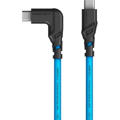 Mathorn MTC-211 USB-C, na USB-C, 2m, modrý