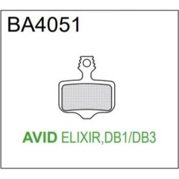 Brake Authority Спирачни накладки brake authority ba4051b - sram avid (mtb burly)