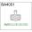Brake Authority Спирачни накладки brake authority ba4051b - sram avid (mtb burly)