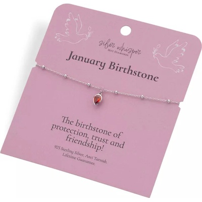 Hot Diamonds Silver Whisper January SWB025