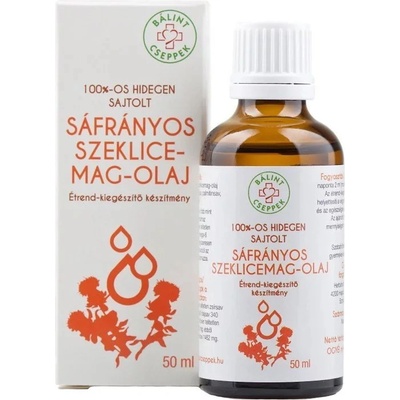 Bálint cseppek 100% Požlt farbiarsky olej lisovaný za studena 50 ml