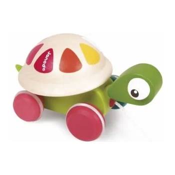 Image 1 of Janod - Дървена играчка за дърпане - Костенурка (J08236)