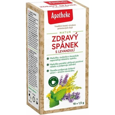 NATUR Zdravý spánek s levandulí čaj 20 x 1,5 g