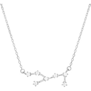 Silenti Jewelry Сребърно колие "Съзвездие Дева