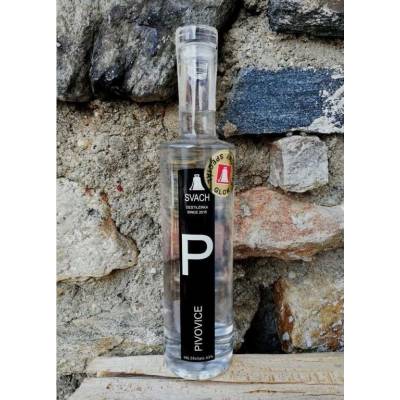 Svach Pivovice 43% 0,5 l (holá láhev)