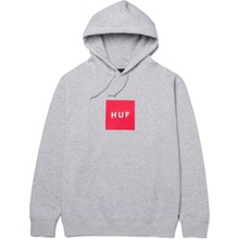 HUF BOX LOGO PO HOODIE Athletic Heather