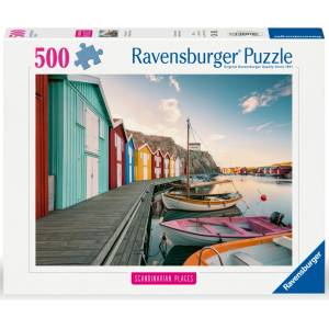 Ravensburger Puzzle Boathouses In Smogen 500p (12000847)