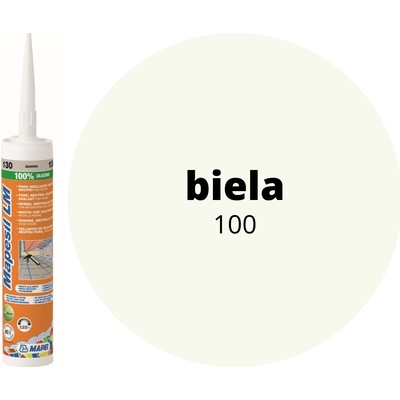 MAPEI silikón Mapesil LM 100, biely (310 ml)
