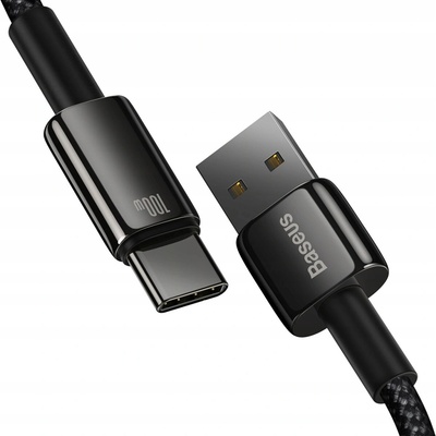 Baseus CAWJ000101 Type - C Tungsten Gold series 480Mb/s, 100W, 2m, černý