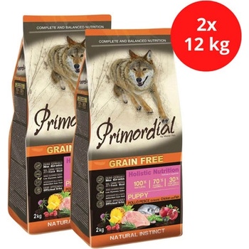 Primordial Puppy Chicken&Seafish 2 x 12 kg
