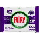  Fairy, Мокри кърпички за мултиповърхностно почистване Lavender, 10 бр
