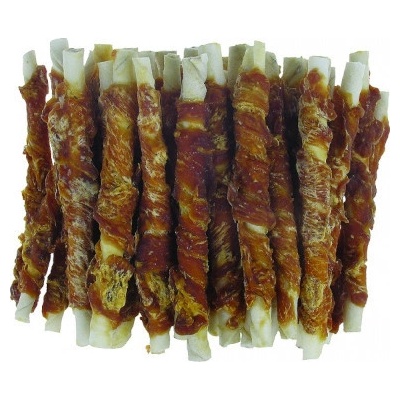TATRAPET Žuvacia tyčinka rawhide s kuracím mäsom 500 g