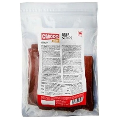 CARODO Dog poch. Hovězí proužky 500 g