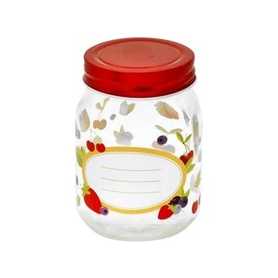 Toro zavařovací sklenice s víčkem ovoce 380ml
