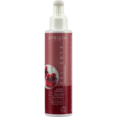 Atricos Delights Direct Gel Colouring - Glazed Cherries (Cherry red) - Přímý pigment (barvící gel) - Glazované třešně (třešňově červená) 150 ml