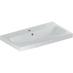 Geberit iCon - Умивалник 75x42x17 см, с преливник, с отвор, бял 501.842. 00.1 (501.842.00.1)