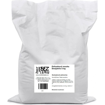 Šmajstrla Život bez lepku Pohanková mouka 5 kg