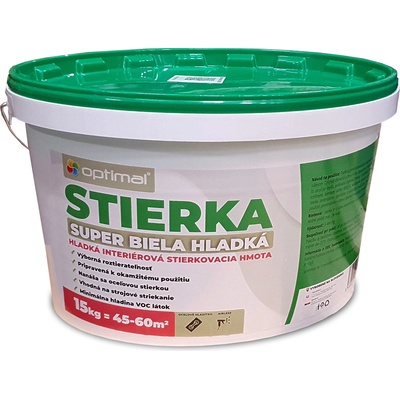 Optimal Stierka 15kg - hladká stierková hmota