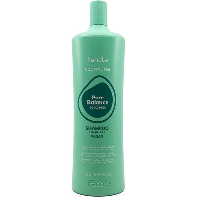 Fanola Vitamins Pure Balance Shampoo Šampon proti lupům 1000 ml