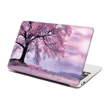Sablio Samolepka na notebook Růžový strom - 38x26 cm