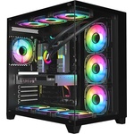 1stPlayer MEGAVIEW MV8 Black + 7 fan (MV8-TP-BK-6FC7R-1FC7)