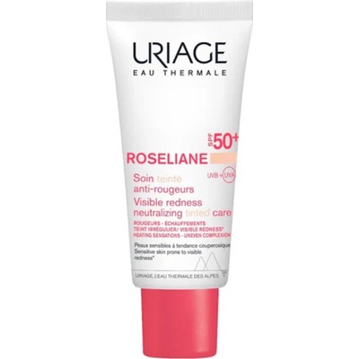 Uriage CC krém pro citlivou pleť se sklonem k začervenání SPF 50+ Roséliane CC Cream 40 ml – Sleviste.cz