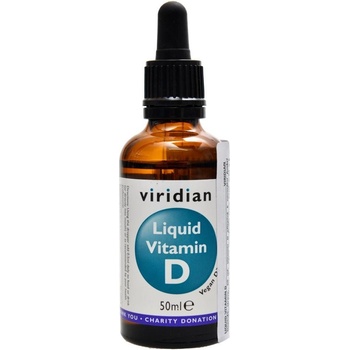 Viridian nutrition Liquid Vitamín D3 50 ml