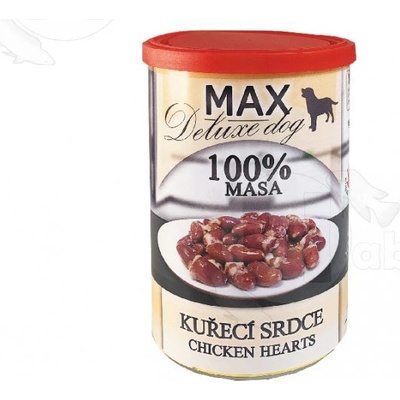 Sokol Falco Max Deluxe Dog Adult kuřecí srdce 15 x 400 g